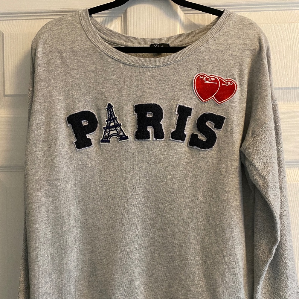 Rails Kelli Heather Grey Paris Sweatshirt